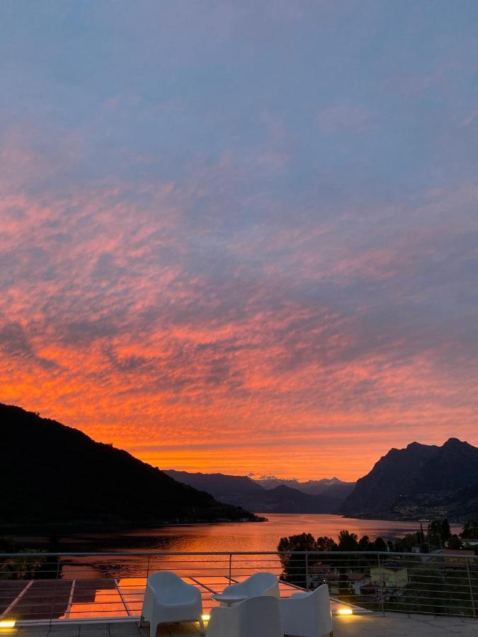 Vela Di Soleville Camere Con E Senza Vista Lago Con Ristorante & Pizzeria Sale Marasino Dış mekan fotoğraf