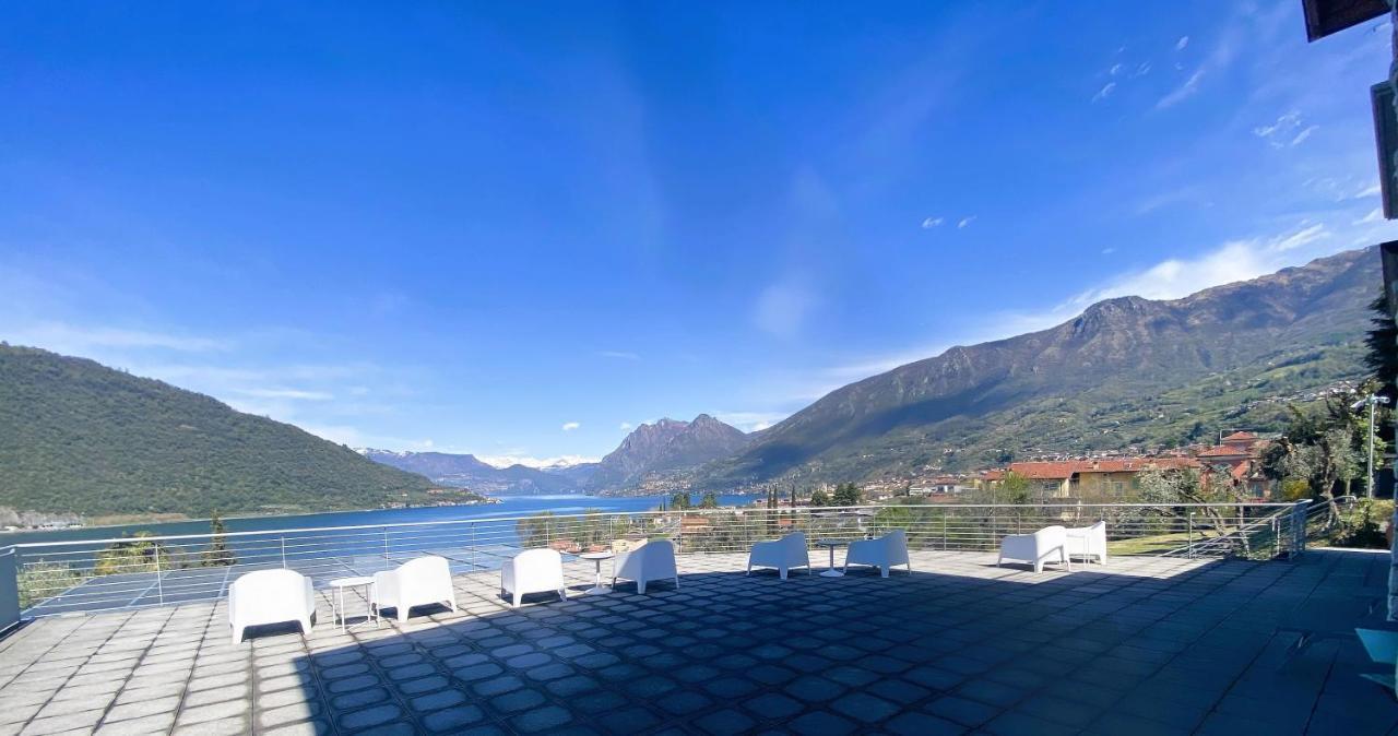 Vela Di Soleville Camere Con E Senza Vista Lago Con Ristorante & Pizzeria Sale Marasino Dış mekan fotoğraf