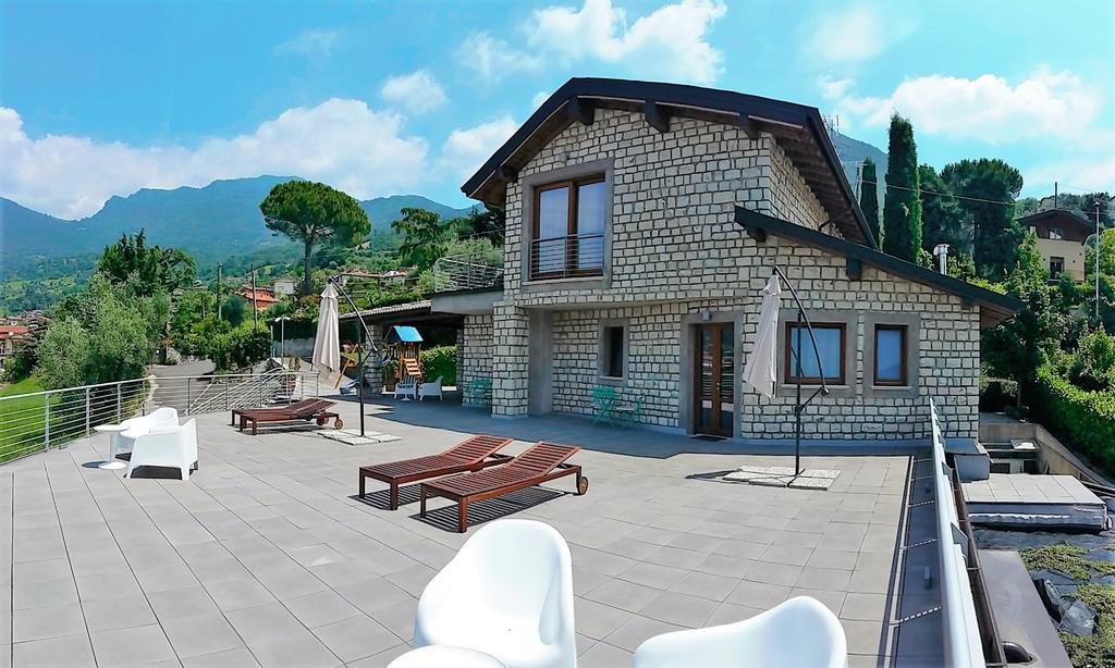 Vela Di Soleville Camere Con E Senza Vista Lago Con Ristorante & Pizzeria Sale Marasino Dış mekan fotoğraf